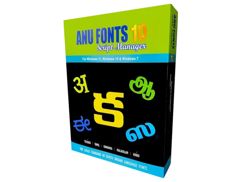 Anu Fonts Anu Telugu Fonts v10