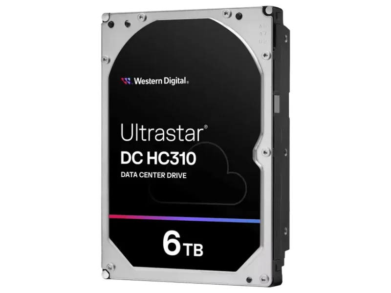 WESTERN DIGITAL 6TB ULTRASTAR DC HC310 7200 RPM SATA , 0B36039