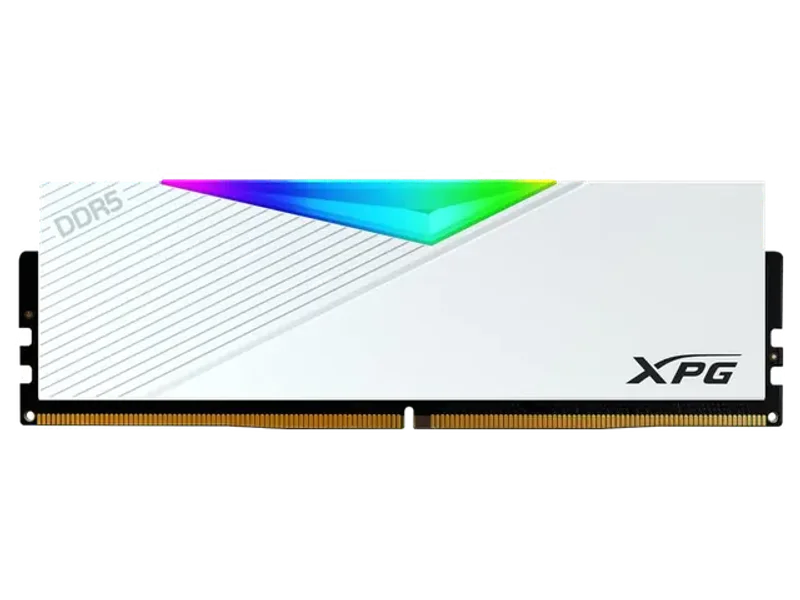 ADATA XPG 32GB D5 6000MHZ LANCER WHITE RGB AX5U6000C3032G-CLAWH