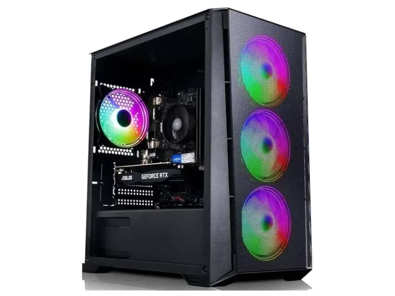 ZEB CORA G RYZEN 3 3200G GAMING CPU AMD RYZEN 3 3200G (16 GB RAM/RX 550 Graphics/1 TB Hard Disk/256 GB SSD Capacity/Windows 11 Home (64-bit)/4 GB Graphics Memory) Gaming Tower
