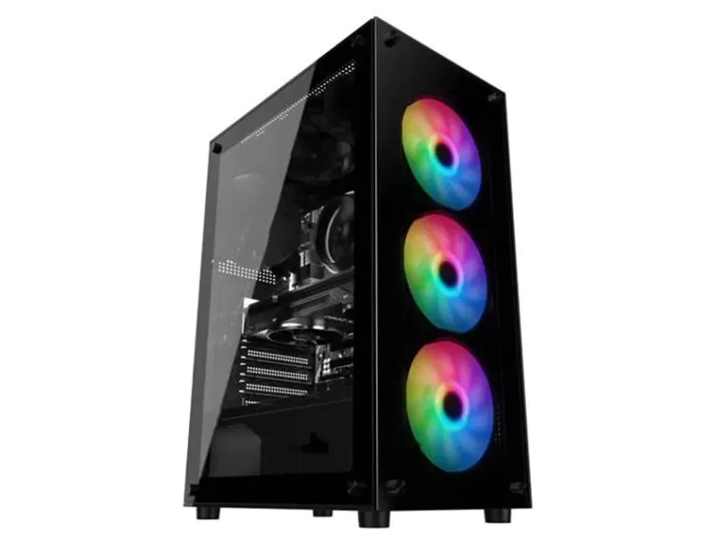 ASSEMBLEX NALCO RYZEN 5 5600G GAMING CPU RYZEN 5 5600G (16 GB RAM/RX 580 8GB Graphics/1 TB Hard Disk/256 GB SSD Capacity/Windows 11 Pro/8 GB Graphics Memory) Gaming Tower