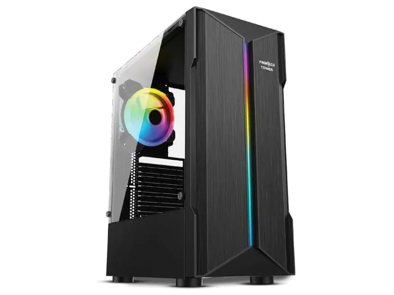 Frontech TOWER CORE i7 8TH GEN INTEL CORE i7 8TH GEN (16 GB RAM/AMD RX 550 Graphics/2 TB Hard Disk/256 GB SSD Capacity/Windows 11 Pro/4 GB Graphics Memory) Gaming Tower
