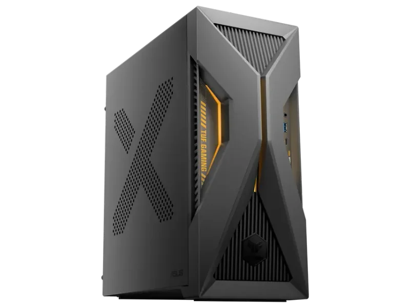 ASUS TUF GAMING DESKTOP T500MV, INTEL CORE I5-13420H, (16GB DDR5/1TB PCIE SSD/AIR COOLER/WINDOWS 11 HOME/OFFICE HOME 2024 + M365 BASIC (1 YEAR VALIDITY) T500MV-13420H022WS