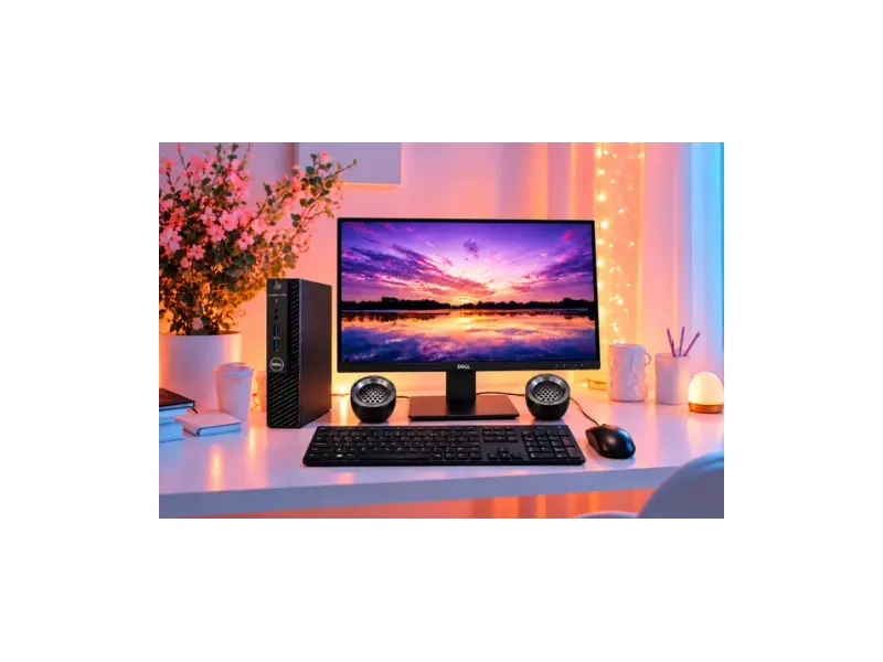 DELL Desktop full set intel Core i5 (8th Gen) (8 GB DDR4/256 GB SSD/Windows 10 Pro/22 Inch Screen/SE2225HME) with MS Office
