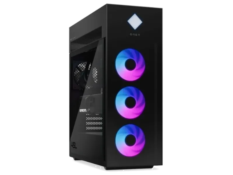 HP OMEN 45L Gaming Desktop GT22-3001IN Intel Core Ultra 9 285K, 32 GB RAM, NVIDIA GeForce RTX 5090-32 GB Graphics Memory, 2 TB Hard Disk, 2 TB SSD Capacity, Windows 11 Home 64-bit, Gaming Tower