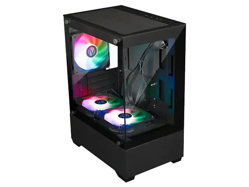 CPUWala Desktop PC | Core i5 8th Gen Up to 4.00GHz | 16GB DDR4 RAM | 256GB SSD | WiFi Bluetooth | HDMI VGA Ports | USB 3.0 | RGB Cabinet 3 Fans | Office Business Gaming Computer