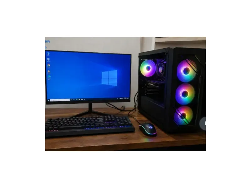 GogaTech INTEL Core i5 (6th Gen) (16 GB DDR4/512 GB SSD/Windows 11 Home/DDR4/20 Inch Screen/ASSEMBLE COMPUTER) with MS Office