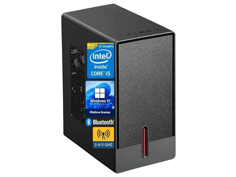 Desktop PC, Core i5-GEN4 | 16GB RAM | 512GB SSD | 5G WiFi & Bluetooth, HDMI, VGA, LAN | USB 3.0 | Windows 11 Pro License &MS Office 23 | 2 Year Warranty (Copper CPU Fan,i5GEN4,512GB SSD)