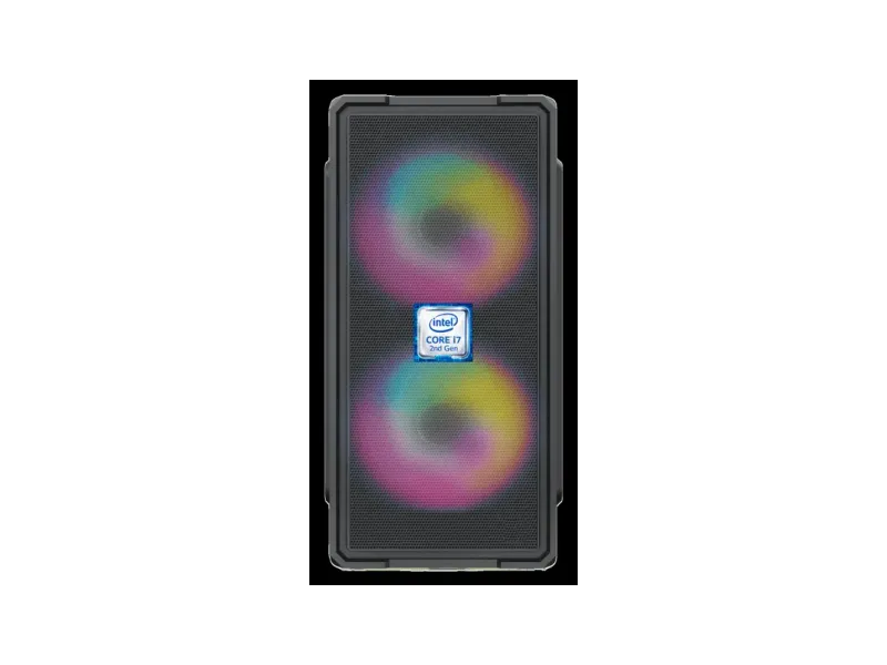 Hazaar Dastaan Intel Core i7 (2nd Gen) Quad Core Processor [8MB Cache, Up to 3.80 GHz] [GCG-N5] Core i7 - 2600 Processor | Gaming PC with RGB Fans (8 GB RAM/Intel UHD 2000 Graphics/256 GB SSD Capacity/Windows 11 Pro) Mini Gaming Tower with MS Office