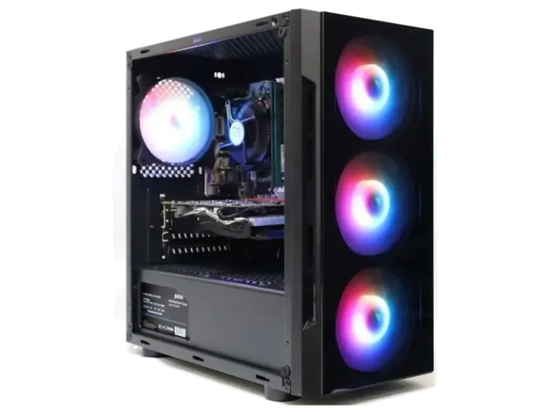 ZEB CORA G GAMING CORE I7 CPU Intel core i7 7th gen CPU (16 GB RAM/RX 550 Graphics/2 TB Hard Disk/512 GB SSD Capacity/Windows 11 Pro/4 GB Graphics Memory) Gaming Tower