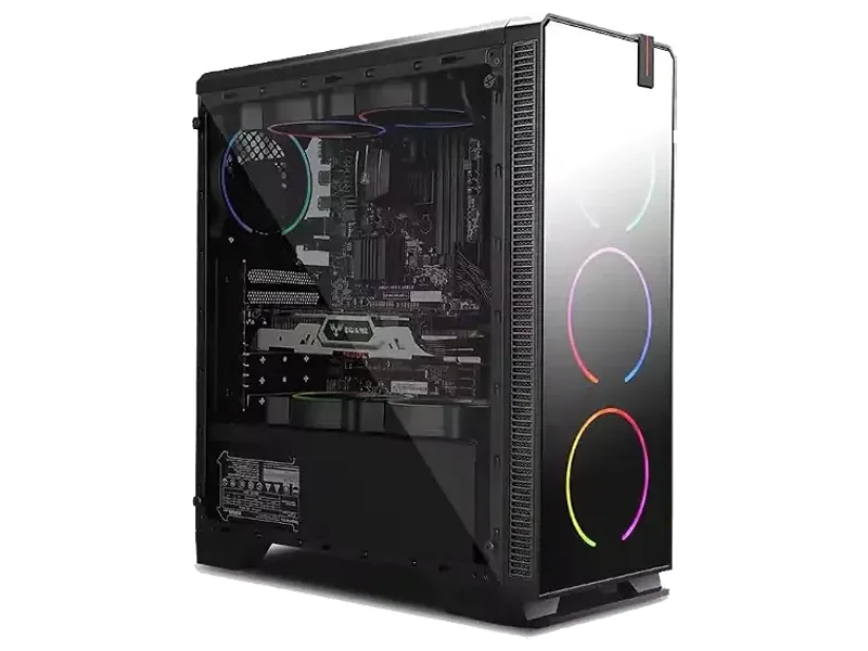 ALKETRON Hammer H60 - Gaming Desktop pc - Intel i7Core 12th Gen Processor + RTX3060(12GB) Dedicated Graphics + 32GB RAM; WiFi & BT; Windows11 Pro + MS Office(2026 Model - Professional Plus Edition)