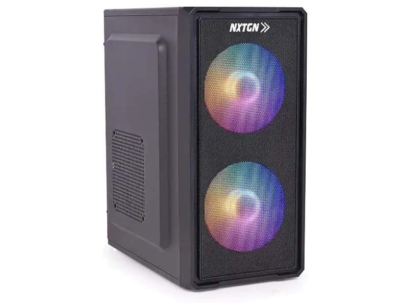 NXTGN Core i7 Desktop PC | i7-6700 3.40Ghz | 16GB DDR4 RAM | 512GB M.2 SSD | 4GB GT1030 Graphics | HDMI+VGA Dual Display | 5G WiFi & BT | Win11 Pro | Office 2021 | 2 RGB Fans | 2 Years Warranty