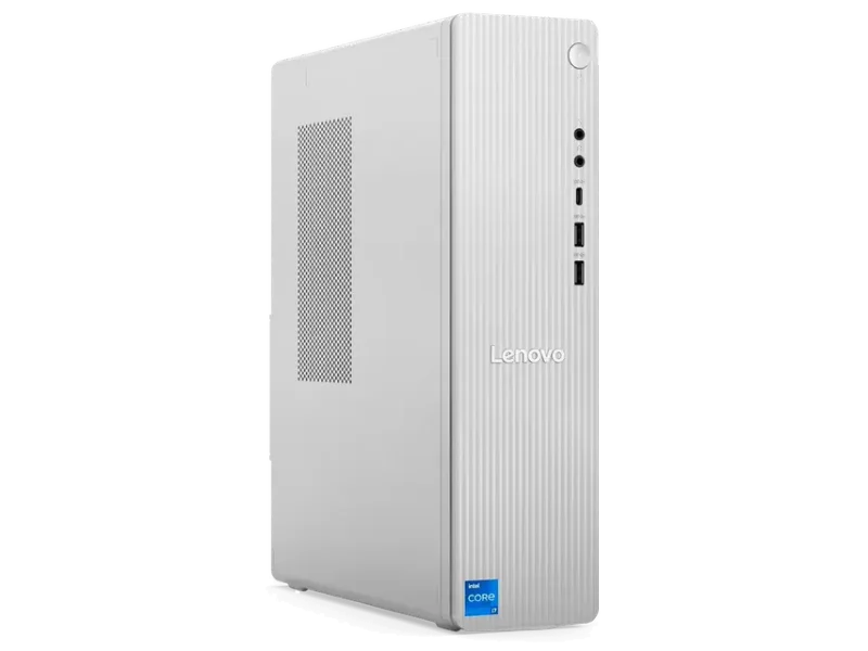 LENOVO IDEACENTRE 3 TOWER INTEL CORE I7 13620H (16GB RAM/1TB SSD/WINDOWS 11/ MICROSOFT 365 BASIC + OFFICE HOME 2024/WIFI 6/BLUETOOTH 5.2/USB CALLIOPE KEYBOARD & MOUSE/CLOUD GREY), 90XW0051IN