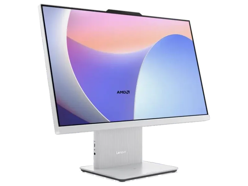 Lenovo IdeaCentre Ryzen 5 (8 GB DDR5/512 GB SSD/Windows 11 Home/660M/23.8 Inch Screen/24ARR9) with MS Office