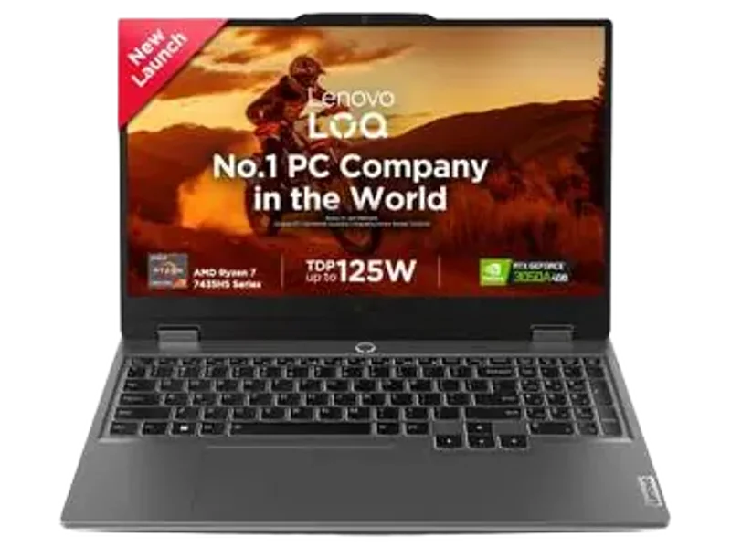Lenovo AMD Ryzen 7 Octa Core - (24 GB/512 GB SSD/Windows 11 Home/4 GB Graphics/NVIDIA GeForce RTX 3050...