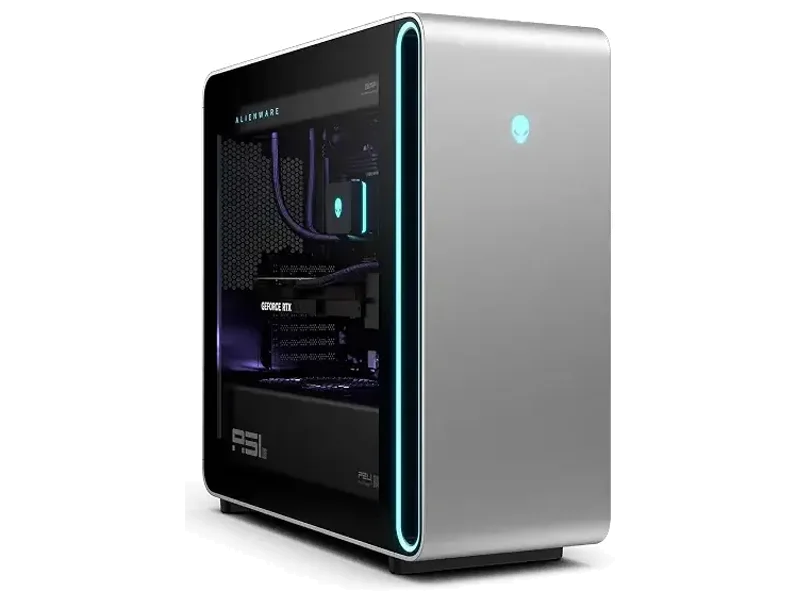 Alienware Area-51 Gaming Desktop | AMD RYZEN 9 | NVIDIA RTX 5080 | 64GB DDR5, 2X 32GB 6400 MT/s | 2TB SSD Storage |Microsoft Office Home 2024 + Microsoft 365 Basic 1 Year Subscription | Lunar Light