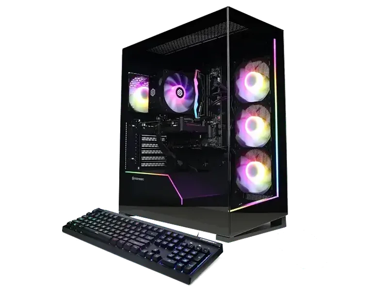 CyberPowerPC Gaming & Editing PC, Intel Core i5-14400F 2.5GHz, GeForce RTX 5060 Ti 8GB, 16GB DDR5, 2TB PCIe 4.0 SSD, WiFi Ready & Windows 11 Home (GXiVR8060A34)
