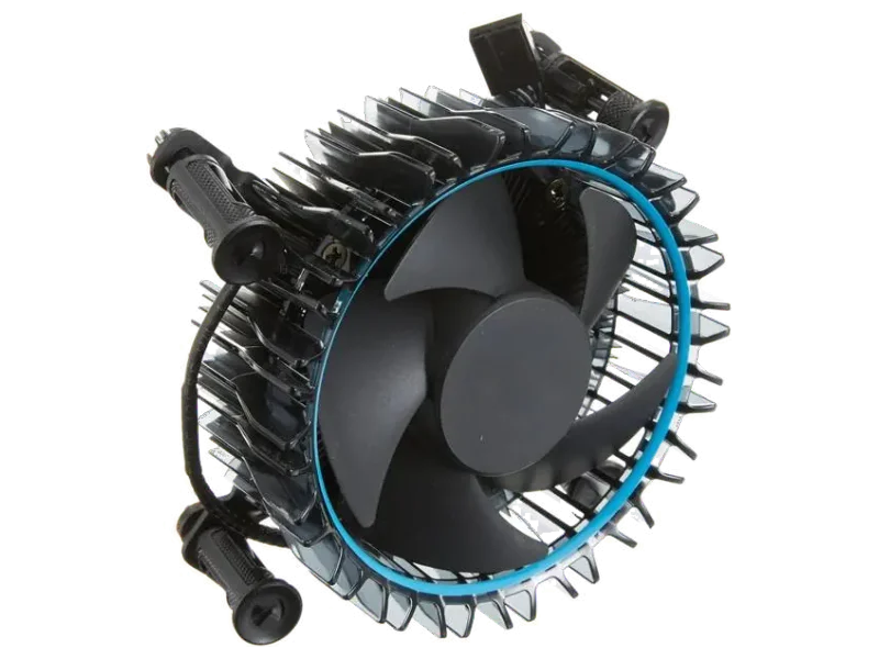 BlackBoost 12V 4-Pin CPU Fan with Copper Aluminum Heatsink for LGA 1700 12th Gen Cooling Fan Cabinet Cooler