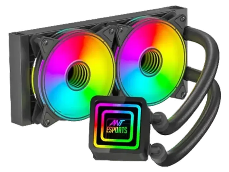 ANT ESPORTS ICE-Infinite 240 ARGB 240mm CPU Liquid Cooler (Black)