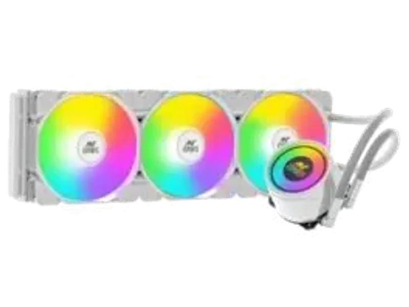Ant Esports ICE-360 360mm Addressable RGB 2600RPM AIO I CPU Liquid Cooler White AESP0326