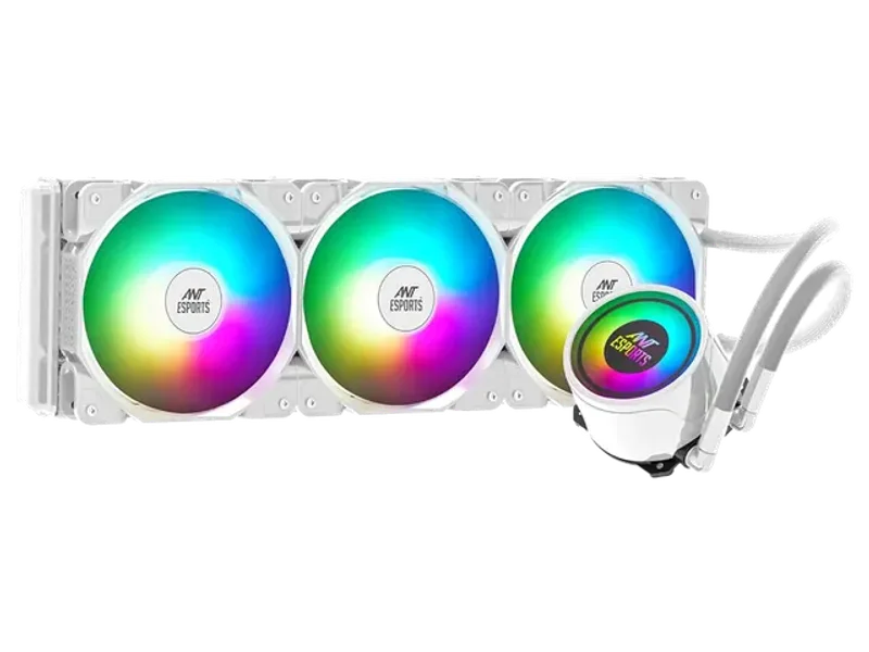 ANT Esports CPU Cooler ICE-360 ARGB With White