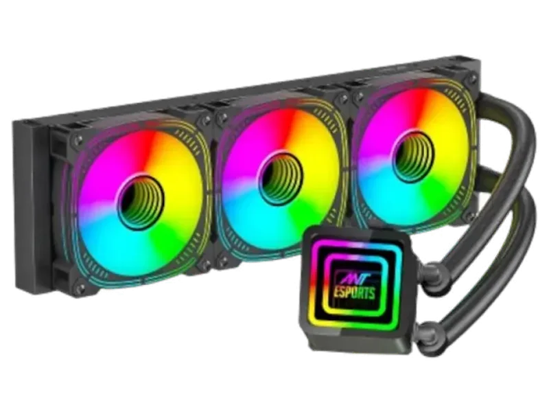 ANT ESPORTS ICE-Infinite 360 ARGB CPU Liquid Cooler (Black)
