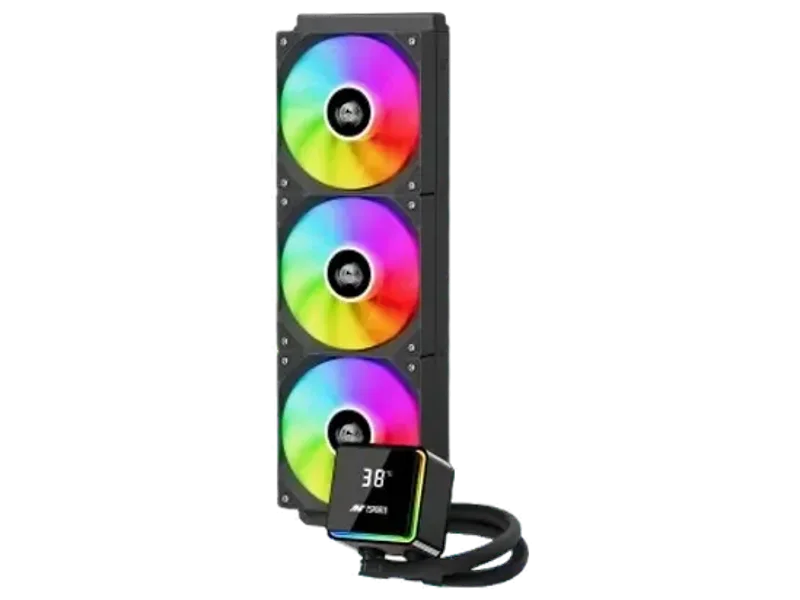Ant Esports ICEStorm-360 ARGB CPU Liquid Cooler with Temperature Display