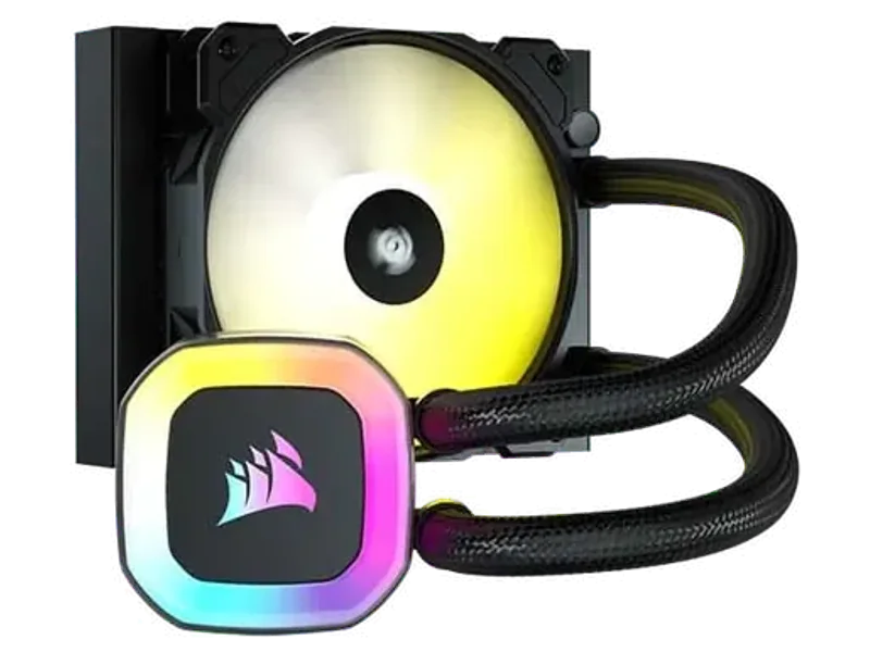 Corsair H55 RGB All in one 120MM CPU Liquid Cooler (Black) CW-9060052-WW