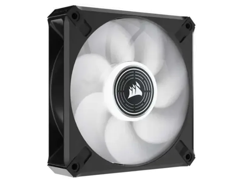 CORSAIR ML120 Elite 120mm White Premium PWM Magnetic Levitation Cabinet Fan (Black) (Single Pack)