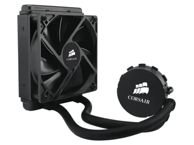 CORSAIR Hydro Series H55 Quite Edition 120mm CPU Liquid Cooler (Black)