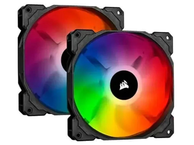 CORSAIR ICUE SP140 Pro 140mm RGB Cabinet Fan (Black) (Dual Pack)