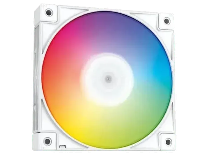 DEEPCOOL FC120 1800RPM 120mm PWM RGB Cabinet Fan (White) (Triple Pack)