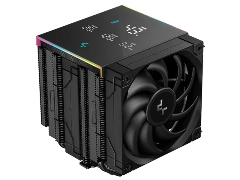DEEPCOOL AK620 Digital Pro ARGB 120mm Dual Tower CPU Air Cooler ( Black )