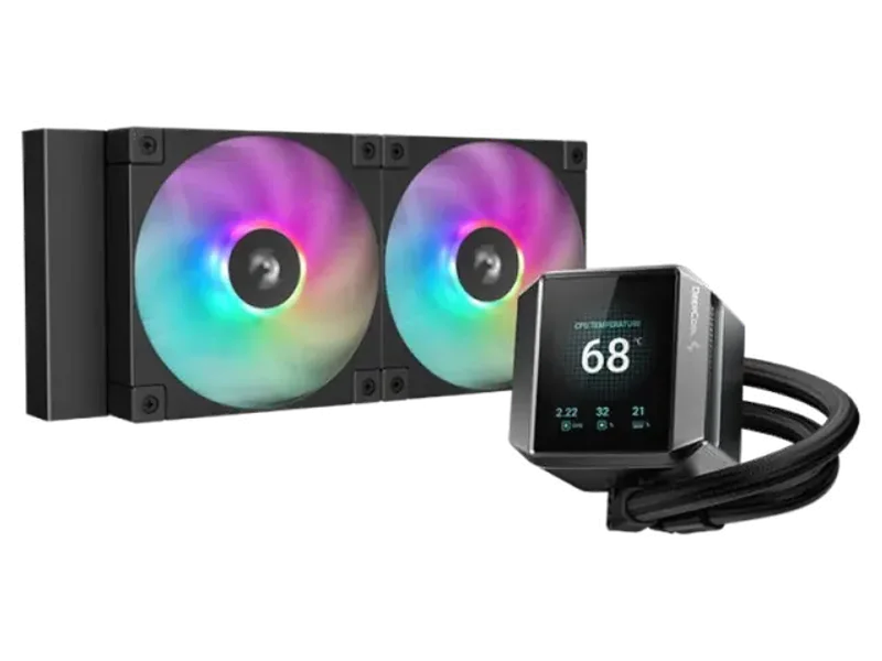 DEEPCOOL Mystique 240 ARGB 240mm CPU Liquid Cooler (Black)