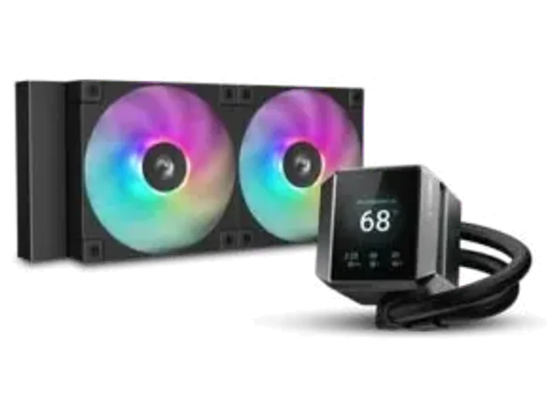 Deepcool Mystique 240 Black ARGB CPU Liquid Cooler R-LX550-BKADSNC-G-1