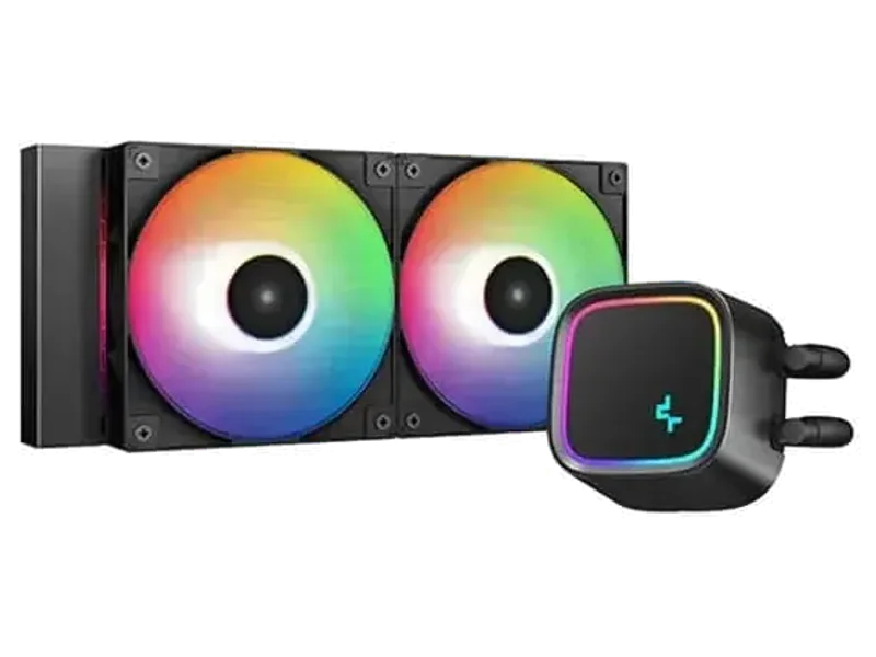 DEEPCOOL LE500 Auto-RGB 240mm CPU Liquid Cooler (Black)
