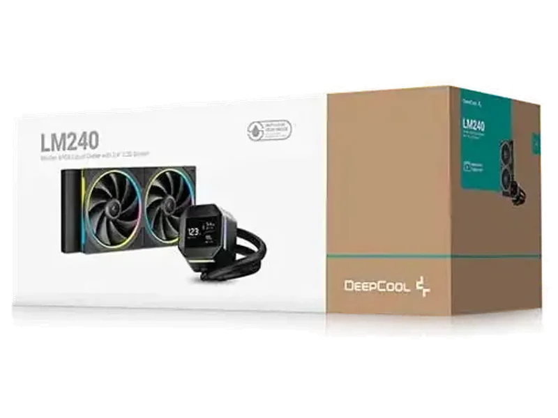 DEEPCOOL LM240 240mm ARGB CPU Liquid Cooler ( Black )