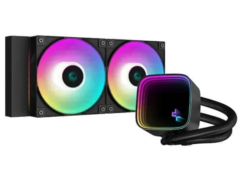 DEEPCOOL Infinity LS520 SE ARGB 240mm CPU Liquid Cooler (Black)