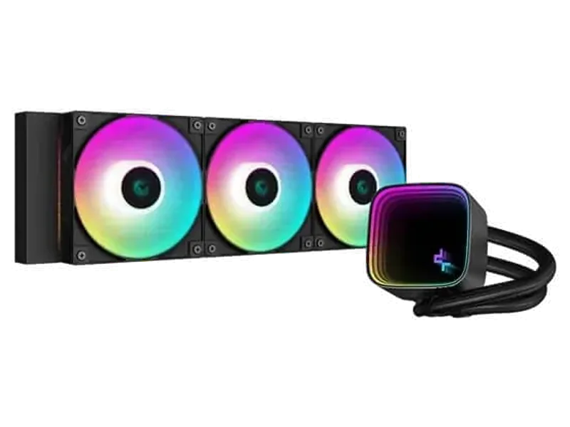 DEEPCOOL INFINITY LS720 SE ARGB 360mm CPU Liquid Cooler (Black)