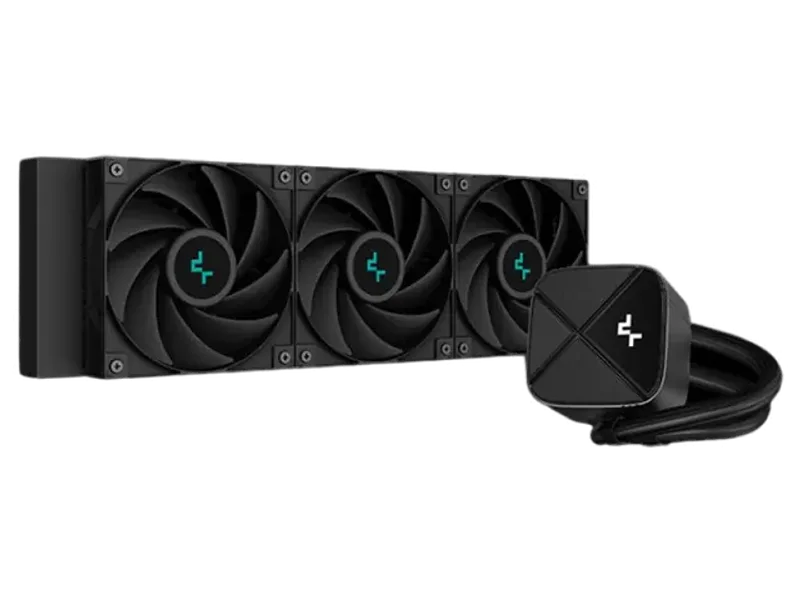 DEEPCOOL LS720S Zero Dark 360mm Liquid CPU Cooler (Black)