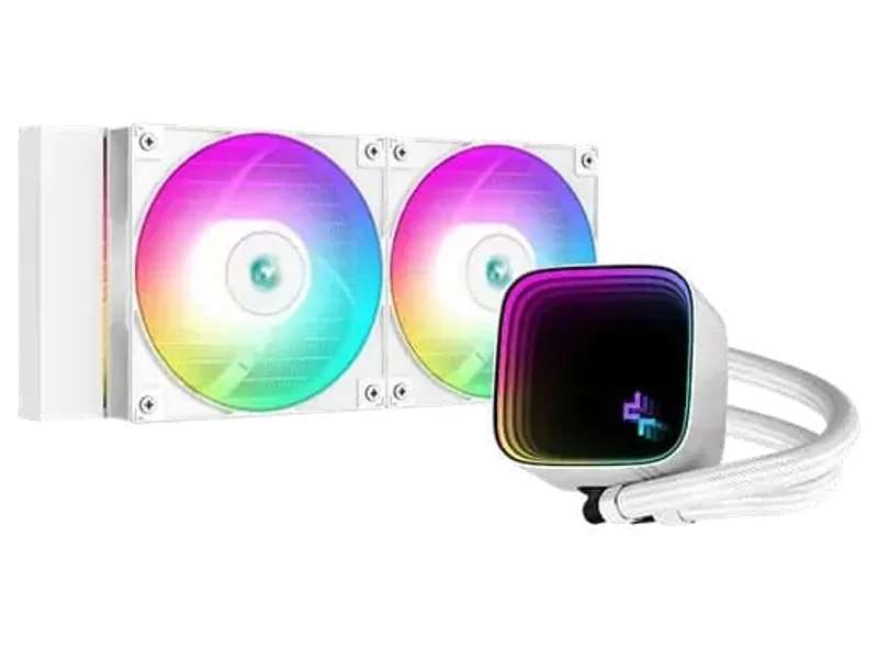 DEEPCOOL INFINITY LS520 SE ARGB CPU Liquid Cooler (White)