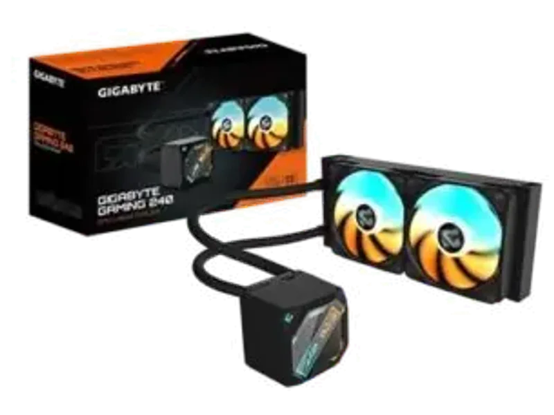 Gigabyte GAMING 240 240mm ARGB Black Liquid CPU Cooler GP-GIGABYTE GME 240