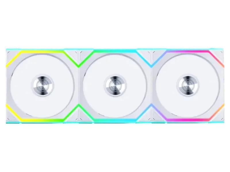 Lian LI UNI Fan SL Wireless 3 X 120mm Kit Case Fan I Cooler - White I With Reverse Blade G99.12RSL1W3W.IN