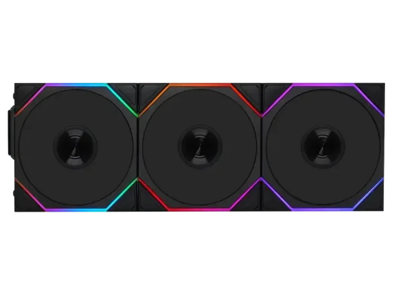 Lian Li UNI FAN TL 3x 120mm Wireless Fan Kit Black (12TL1W3B)