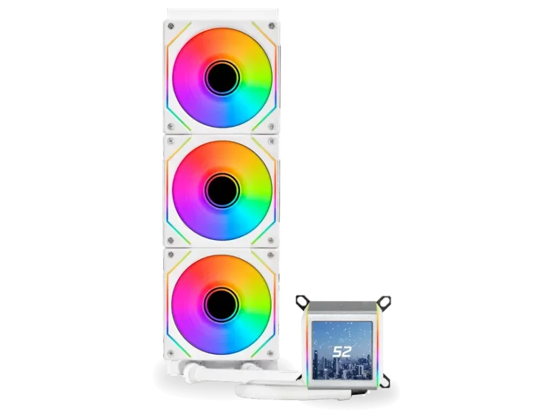 Lian LI Galahad II LCD 360 Trinity SL Infinity 360mm AIO Liquid Cooler Black G89.GA2ALCD36INB-IN