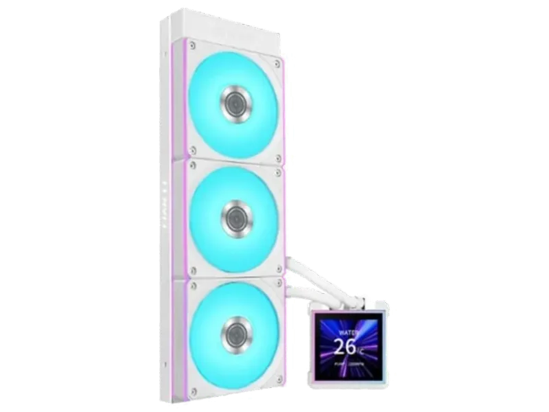 LIAN LI Hydroshift II LCD-S 360 CL RGB 360mm CPU Liquid Cooler ( White )