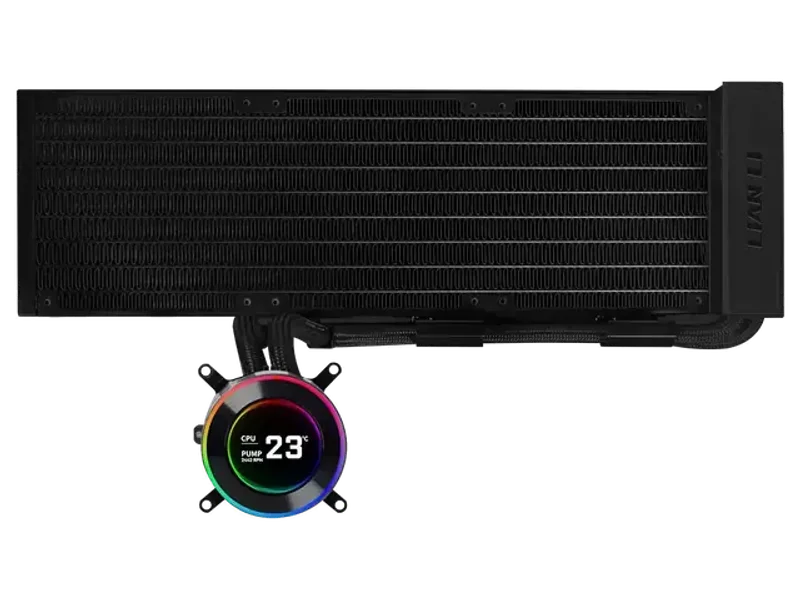 Lian Li Hydroshift II-C 360 LCD-Liquid CPU Cooler-Black-HS2LCD36B