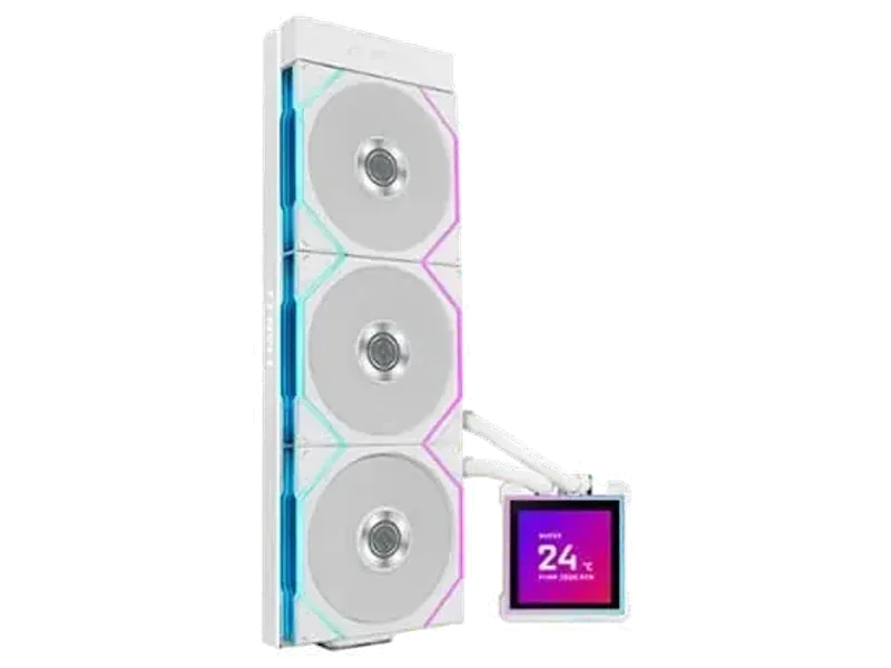 Lian Li HydroShift II LCD-S 360TL White, 360mm AIO Liquid CPU Cooler