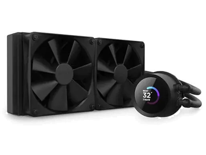 NZXT Kraken 240mm CPU Liquid Cooler ( With LCD Display) (Black)