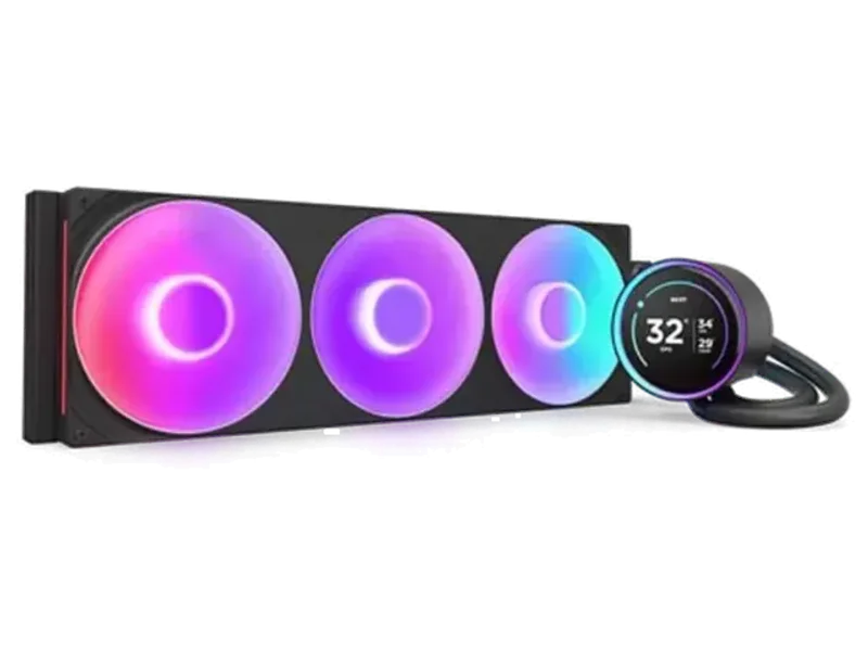 NZXT Kraken Elite 420 RGB 420mm CPU Liquid Cooler ( Black )